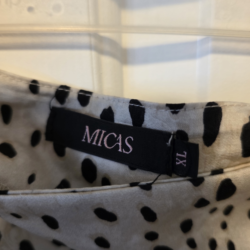 Micas Leopard Print Ruched Skirt - Picture 4 of 4